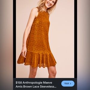 🌟🌟🌟ANTHROPOLOGIE MAEVE BRAND DRESS NWOT SIZE 0 ⭐️⭐️⭐️